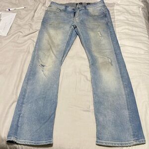 Buckle Black Fit 9 Bootleg Size 31R Light Fade Bluejeans